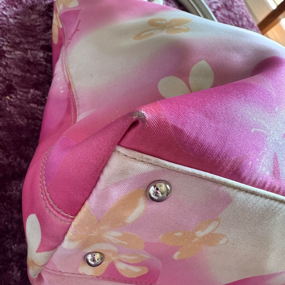 Salvatore Ferragamo satin Floral Tote Bag - Picture 6 of 9